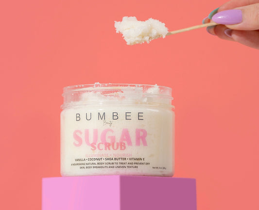 The benefits of exfoliating with a sugar scrub