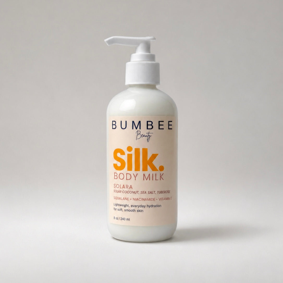 Silk Body Milk - Solara - Niacinimide + Squalane