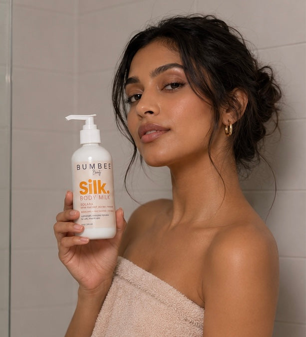 Silk Body Milk - Solara - Niacinimide + Squalane