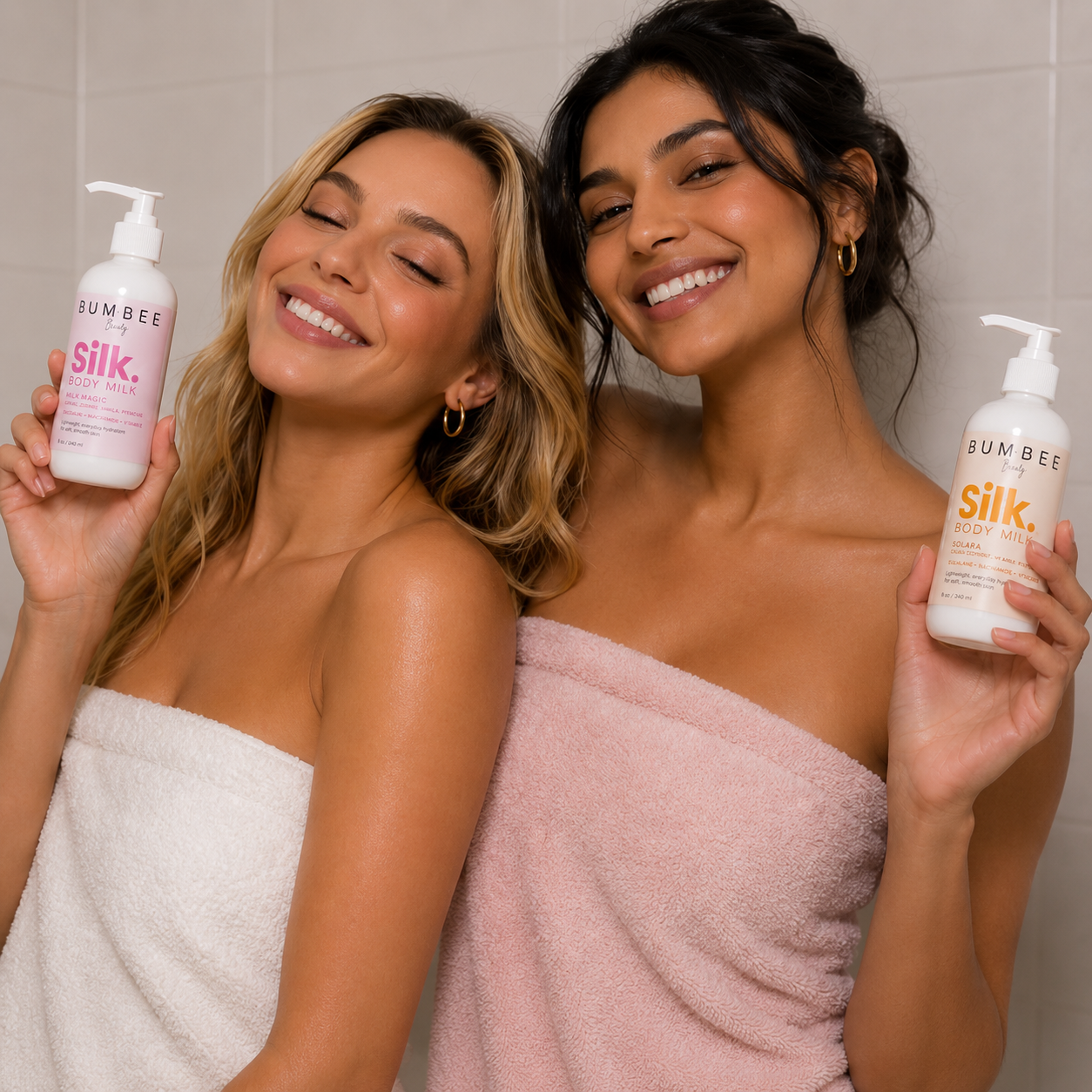 Silk Body Milk - Solara - Niacinimide + Squalane
