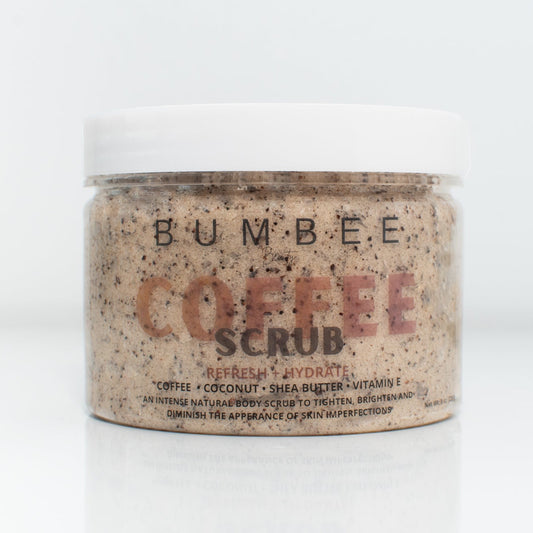Natural Coffee Scrub - Organic Shea and Coconut Body Scrub